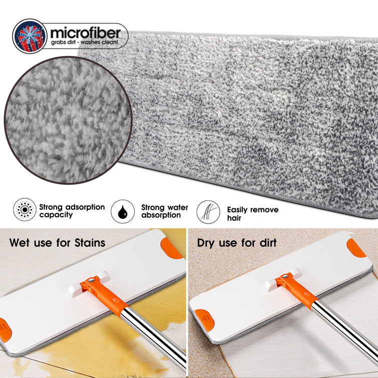 MASTHOME Flat Mop and Bucket Set Wayfair Canada